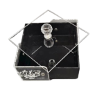 Eid Saeed Candy Box with Cover - 14.7 x 14.7 x 10 - Size 14.7 x 14.7 x 10 cm