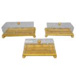 Cake Tray with Cover - 37.5 x 17.5 x 10 cm