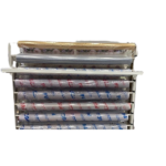 TABLECLOTH RACK WITH WHEELS & CUTTING KNIFE-170*160CM
