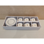 6+6PCS MILK TEA CUP SET