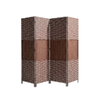 PAPER PARTITION-180X150CM-BROWN WITH WHITE