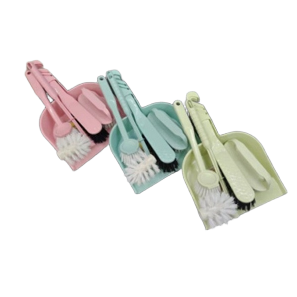 4 pcs Dust Pan Set - Size 20 x 30 cm