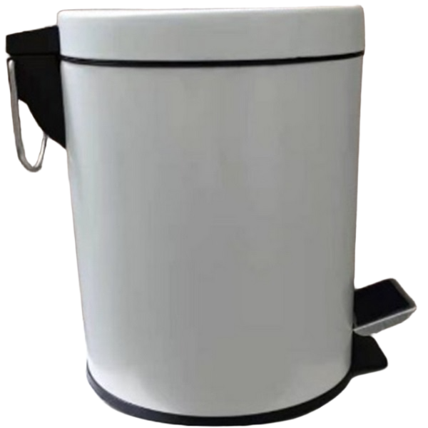 1704205080391 ROUND PEDAL DUSTBIN - 5 LTR - Image 1