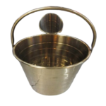 S/STEEL BUCKET W/HANDLE -22CM