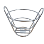 METAL FRENCH FRIES BUCKET-11.5X8-SILVER