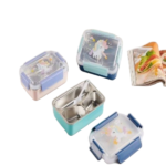 Steel Lunch Box - 22 x 16 x 7.5 - Size 22 x 16 x 7.5 cm