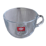 2 pcs Glass Soup Cup Set