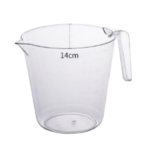 ACRYLIC WATER MUG W/HANDLE