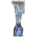 S/STEEL 6PCS SPOON SET