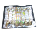 6-PCS S/STEEL SPOON SET