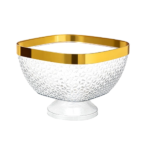 ACRYLIC STAND SALAD BOWL-27X27X16.5