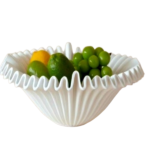 CERAMIC FRUIT BOWL-28X28X9.8