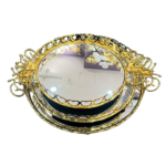 PERFUME MIRROR TRAY-25X25X4.5