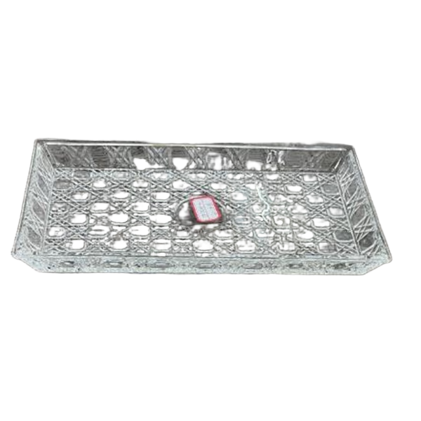 1704228025335 GLASS RECT. TRAY-33.5X18X3 - Image 1