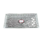 GLASS RECT. TRAY-28X14X2.5