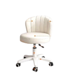 ADJUSTABLE ARMLESS CHAIR W/WHEELS-30X46