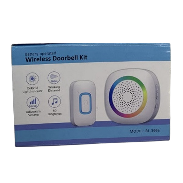 1704245030018 WIRELESS DOORBELL KIT -RL-3995 - Image 1
