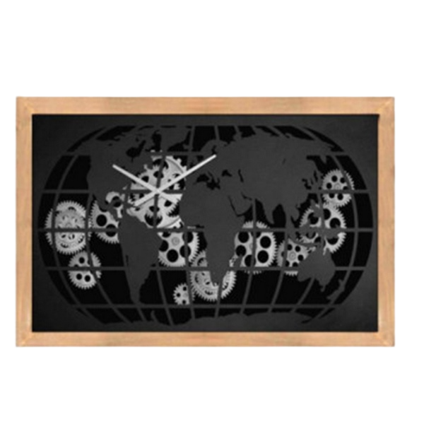1704248010470 DECORATIVE WALL CLOCK-72080-60X35X6 - Image 1