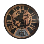 DECORATIVE WALL CLOCK-72114-80X80X9.5