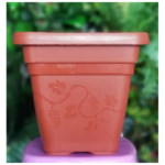PLASTIC FLOWER POT-25X22.5CM-2402
