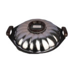 S/STEEL FRYER POT W/STIMER POT-27CM