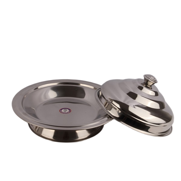 2213228020050 SK ROUND TRAY W/COVER 35CM -070605 - Image 1