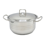 S/STEEL CASSEROLE-22CM