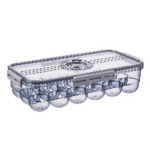 Egg Organizer Storage Box - 18 Grips