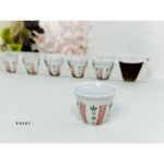 80 cc 6 pcs Cawa Cup Set - Capacity 80 ml