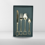 4PCS S/STEEL KNIFE & FORK SPOON SET