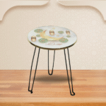 DECORATIVE ROUND TABLE-40X53CM-RAMADAN KAREEM