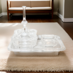 DELUXE ACRYLIC DATE BOWL SET-2 BOWL+TRAY