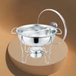 S/STEEL CHAFING DISH-SILVER
