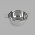 S/STEEL STRAINER W/HANDLE-34CM