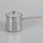 S/STEEL SINGLE MILK POT W/LID-900ML-1X2