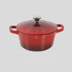 S/STEEL COOKING POT W/LID-24CM