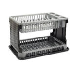 RATTAN 2-LAYER DISH DRAINER