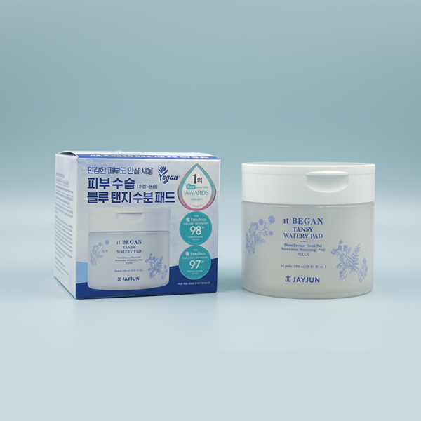 1987238410456.png JAYJUN IT BEGAN TANSY WATERY PAD 50PADS-290ML - Image 1