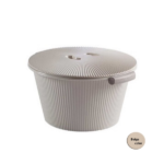 12-LTR BUCKETS ROUND SAPPHIRE W/COVER