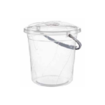 20LTR PLASTIC BUCKET W/COVER