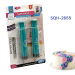 CAKE DECORATING SYRINGE -2PCS