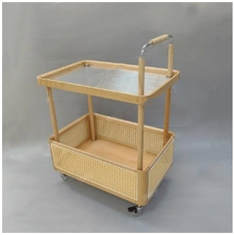 Screenshot 2026-04-12 102644 2-TIER SERVING TROLLEY-60X40X84-TY8322 - Image 1