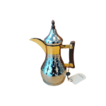 VACUUM FLASK-0.35L GOLD WOODEN