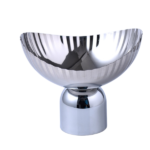 S/STEEL STAND FRUIT BOWL-20*16.5