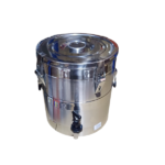 STEEL CONTAINER WITH A TAP-10L