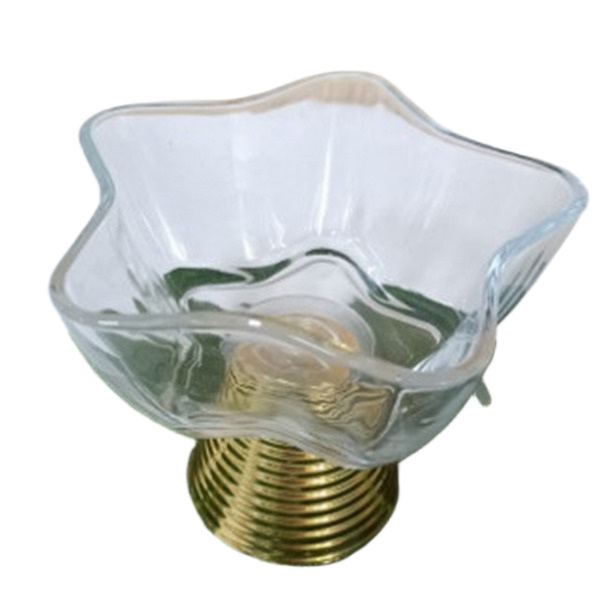 1704228013507.png GLASS FRUIT BOWL W/STAND - الصورة 1