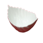 CERAMIC LEAF SHAPE BOWL -5.5
