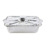 2-PCS ALUMINUM RECT FOIL BOWL SET