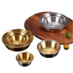S/STEEL BOWL SILVER-13CM
