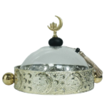 IRON CANDY TRAY W/LID-25X20X22CM